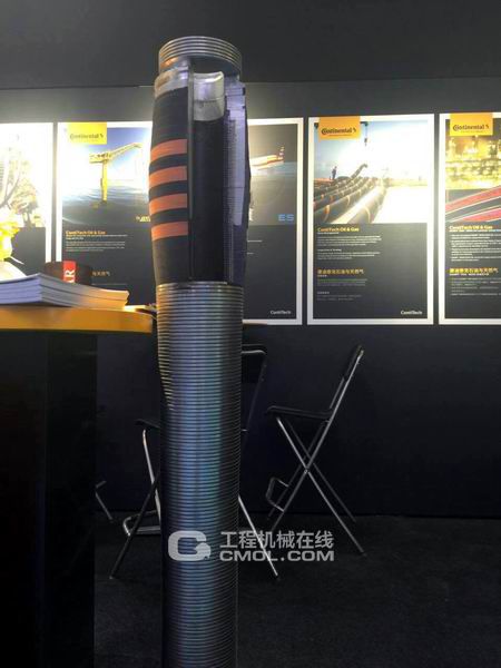 展示多款高性能高壓軟管產品。