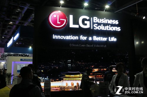 InfoComm2016:LG攜OLED解決方案出展(圖2) LG商用在InfoComm上的展臺